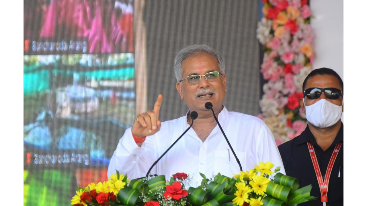 Chhattisgarh CM launches historic project on Gandhi Jayanti