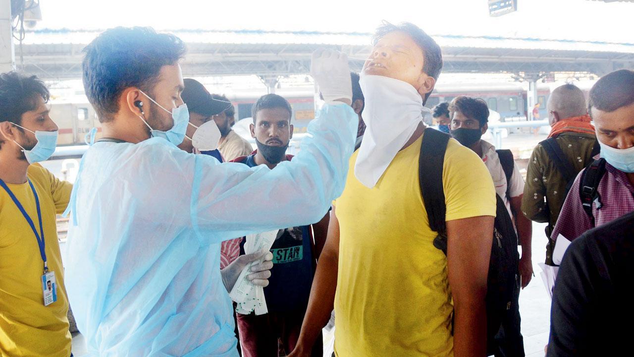 After a day’s rise, Mumbai’s fresh Covid-19 cases dip again