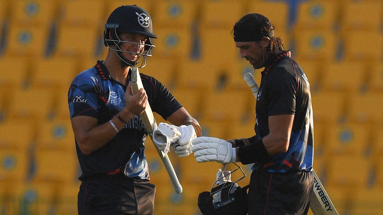 Wiese gives Namibia first T20 World Cup win