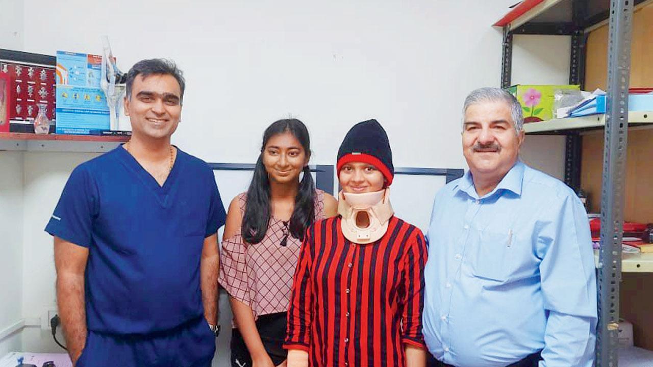 Mumbai: Teenager gets back on her feet after spinal cord injury