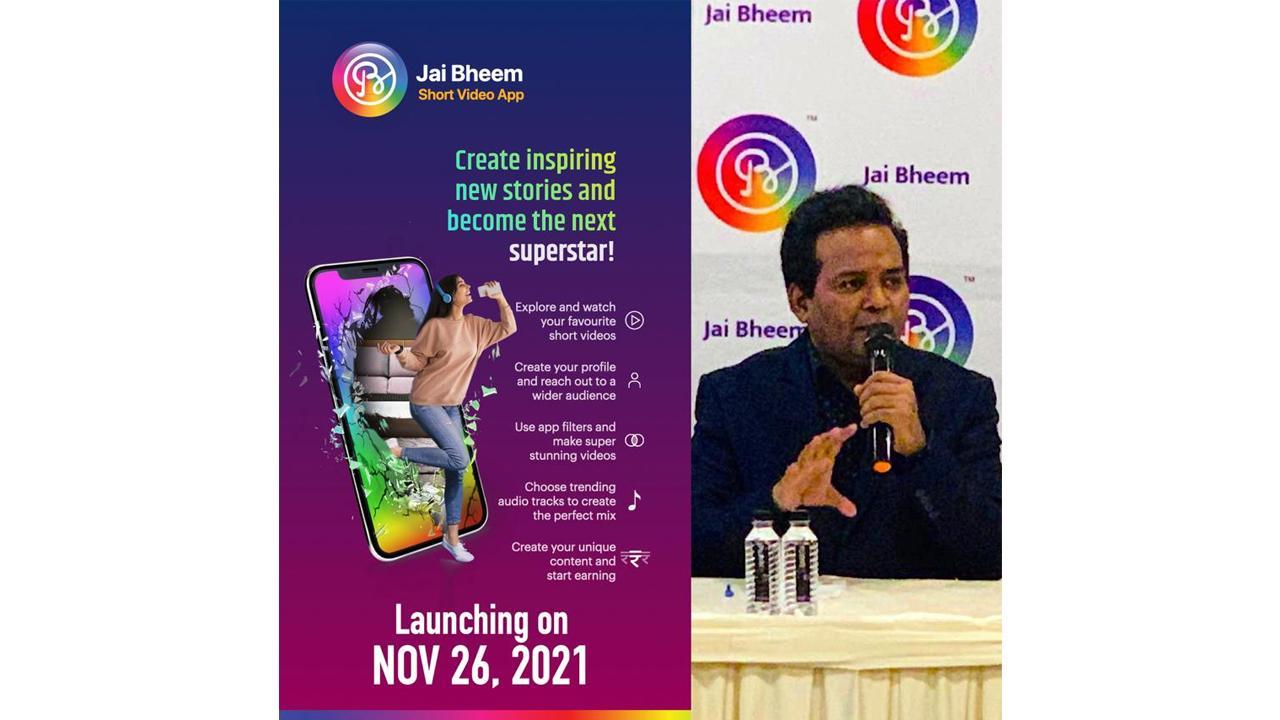 Girish Wankhede announced release date of Jai Bheem App on 26th November 2021