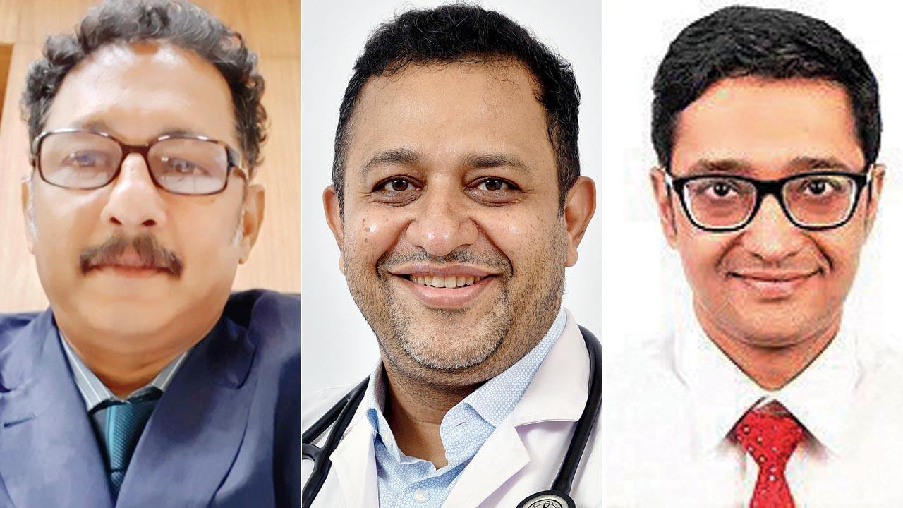Dr Rajeev Bhagwat, Dr Haresh Mehta and Dr Ruchit Shah