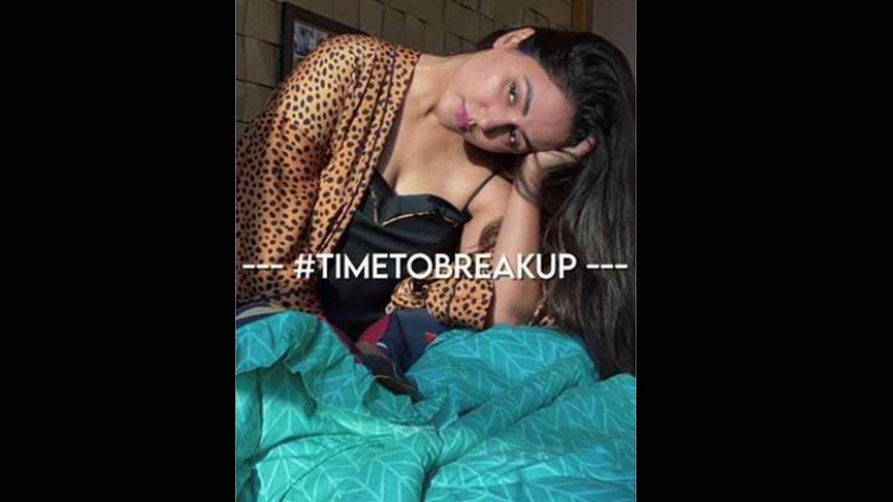 Hina Khan has broken up and is inspiring women to 'Break Up' too