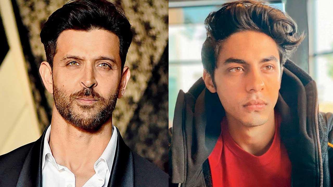 Hrithik Roshan pens a heartfelt note for Aryan Khan, says 'own everything you experience'