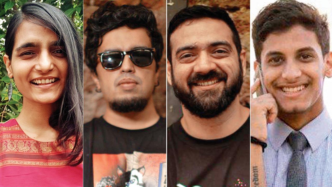 Divya Ravichandran, Nikhil Udupa, Himanshu Vaswani and Saswat Barman 