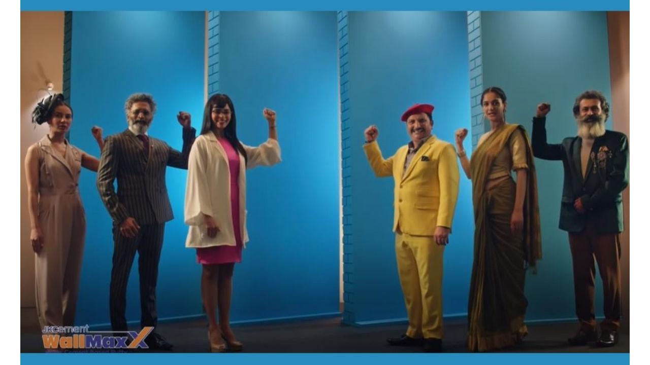 Now, ART means SCIENCE! The disruptive new brand campaign of JK Cement WallMaxX wall putty