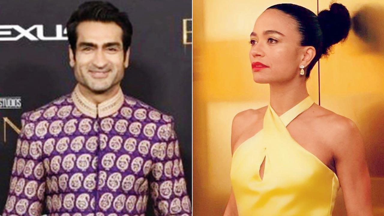 Kumail Nanjiani and Lauren Ridloff