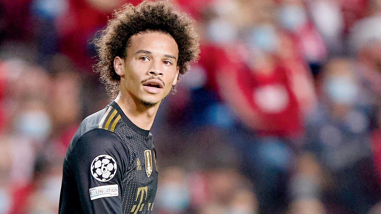 Sane double powers coach-less Bayern’s 4-0 rout of Benfica