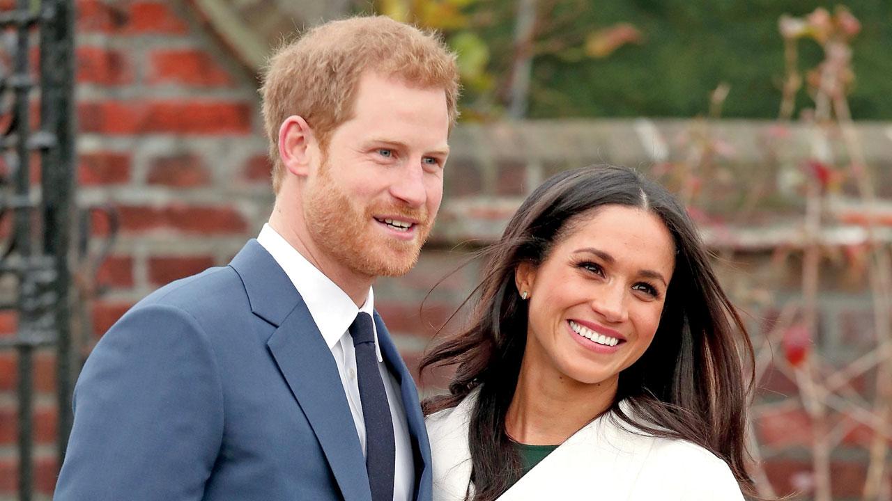 Duke and Duchess of Sussex, Meghan and Harry’s website has reminders for visitors to take screen breaks. Pic/Getty Images