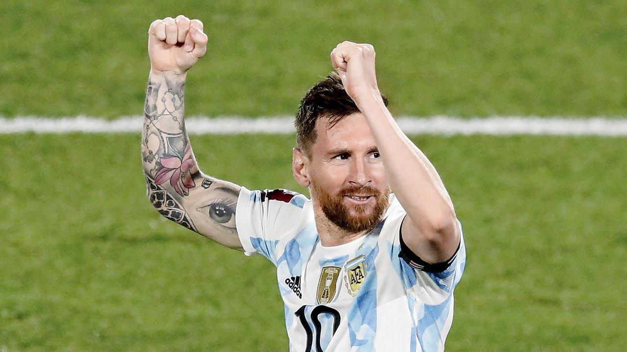 Messi leads Argentina to victory v Uruguay; Brazil held 0-0
