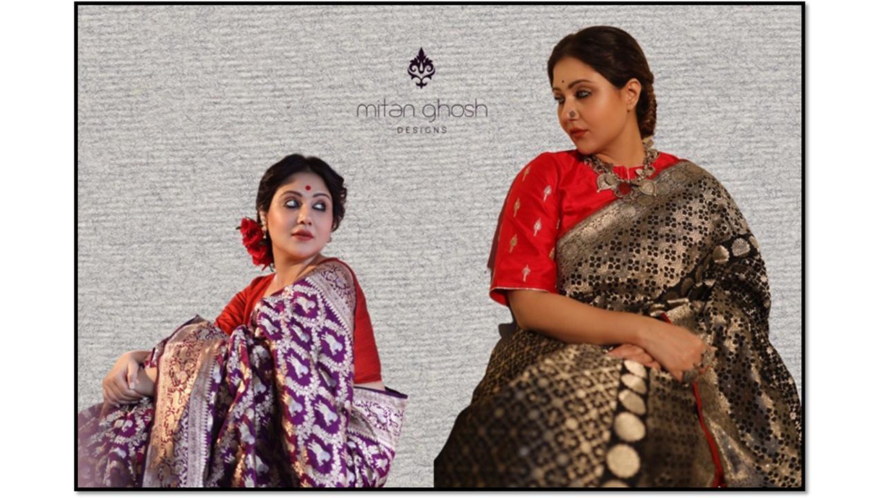 Mitan Ghosh Designs creating a distinct mark in the realm of designer Benarasi weaves for the past decade