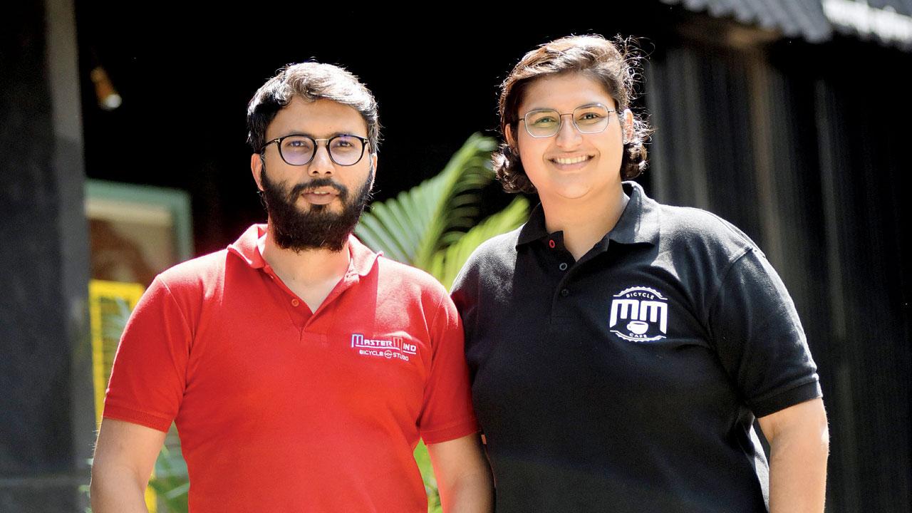 Mukund and Namrata Thakkar. Pics/ Sameer Markande