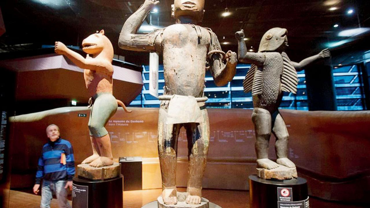 Admitting ‘colonial pillage’, Macron vows return of African art