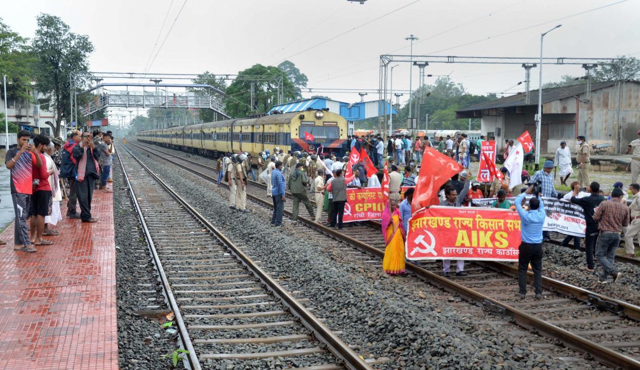 Rail roko: Train services disrupted at 130 places