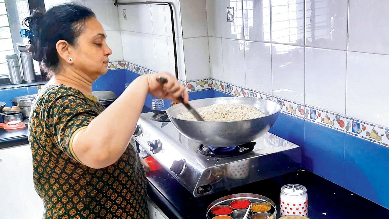 Fifty-year-old Gujarati homemaker Priti Mehta recalls how she grew up watching her mother make faraal and sweets every year for Diwali