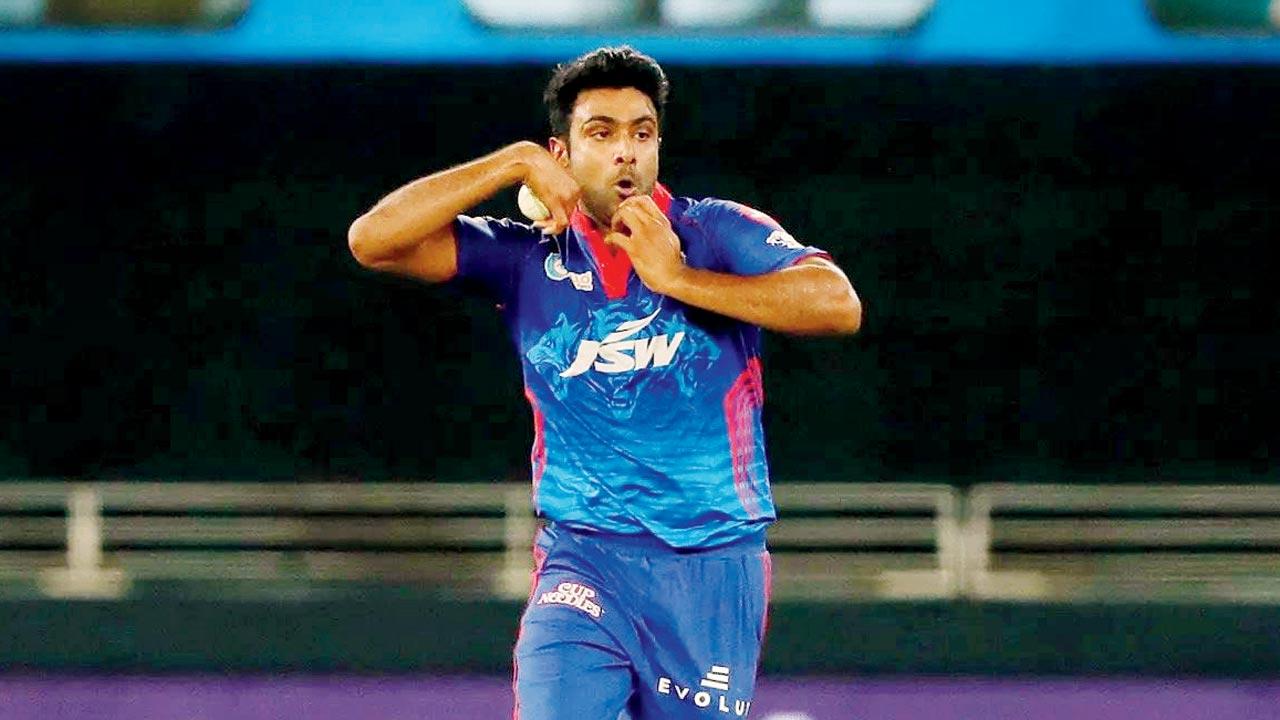 Delhi Capitals’ off-spinner  R Ashwin