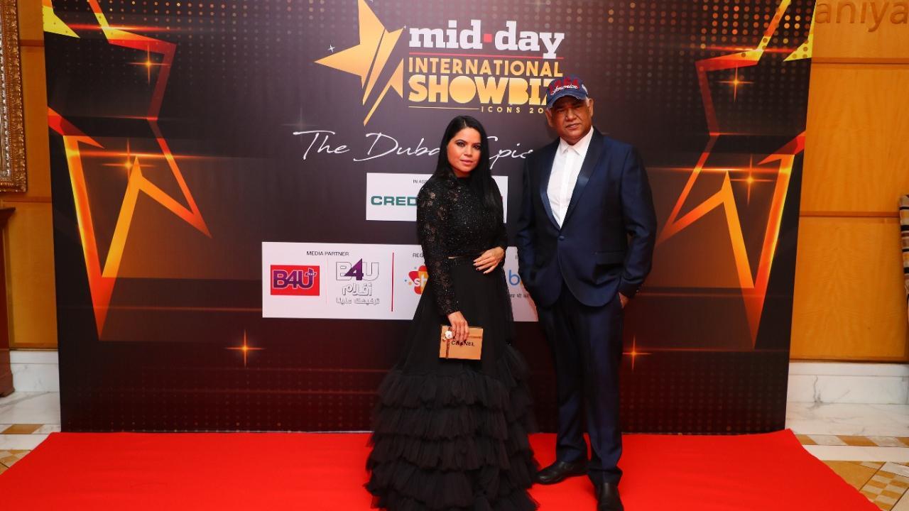 Producer director Kumar Raj & lead actress Rekha Rana won award at midday show biz awards 2021