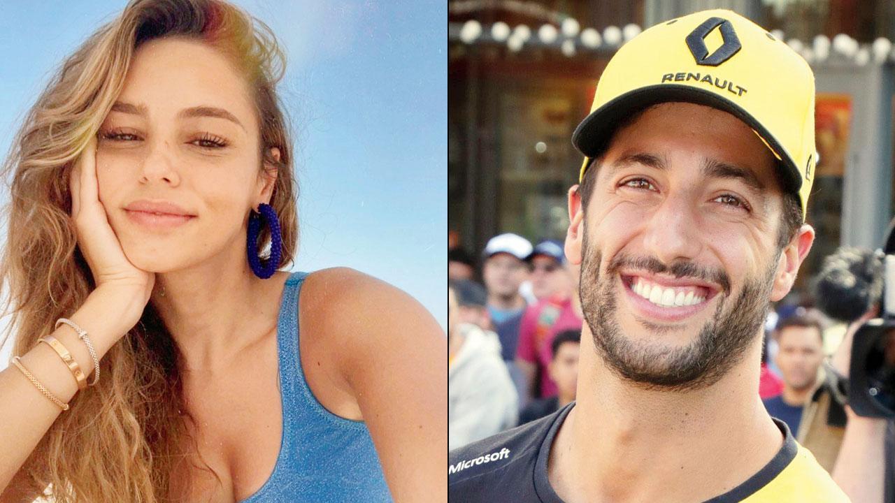 Is F1 star Daniel Ricciardo dating actress Heidi Berger?