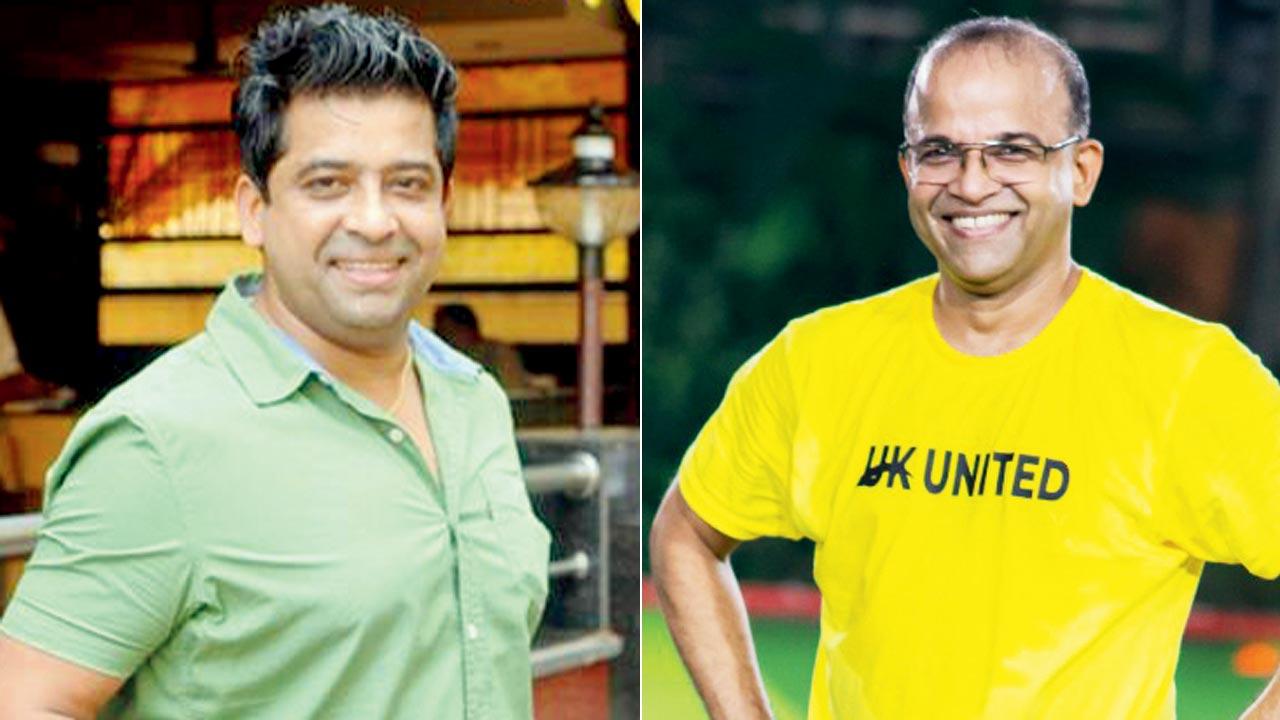 Ronnie (left) and Sunny D’Souza of UK United Sports