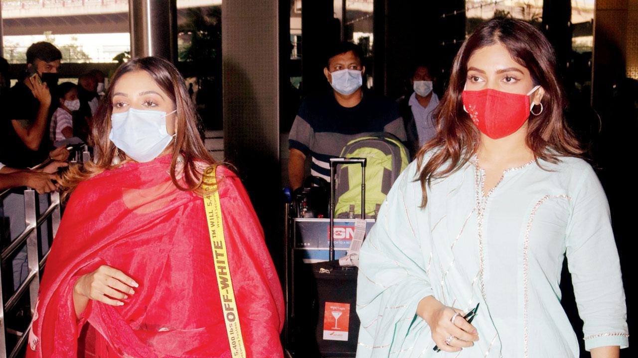 Samiksha and Bhumi Pednekar