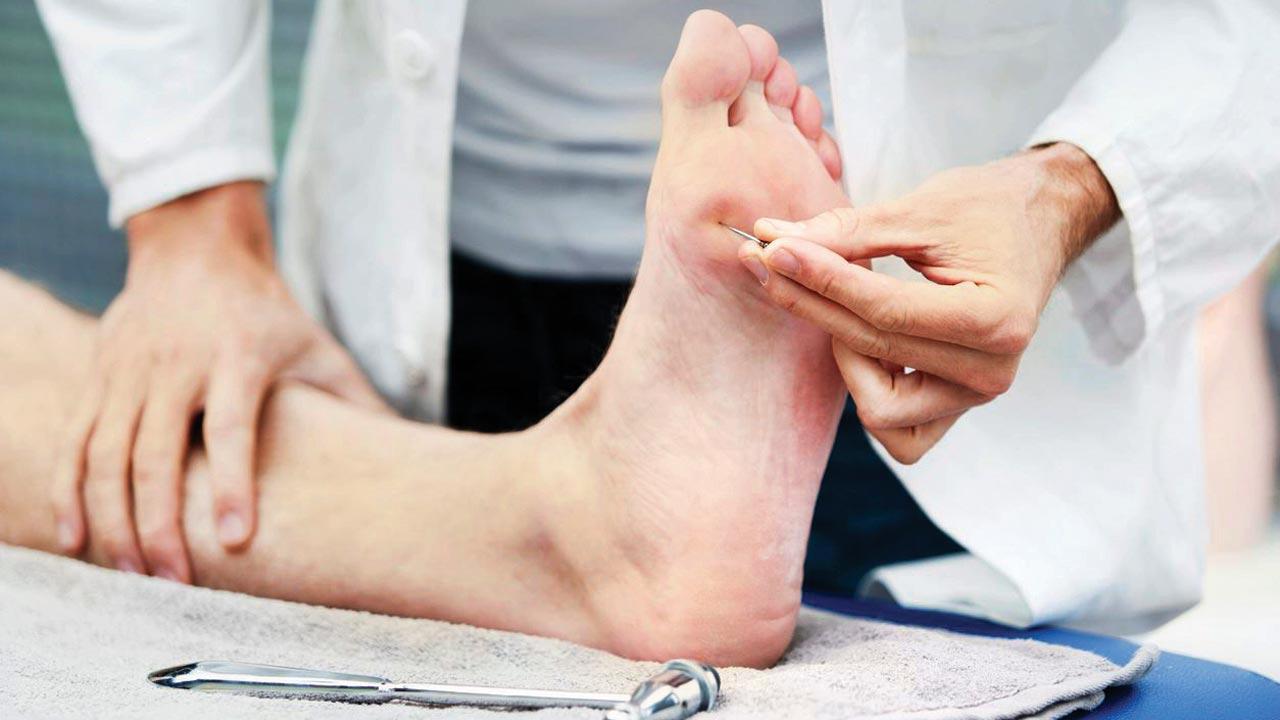 Sitting for long with no breaks? Watch out for diabetic foot