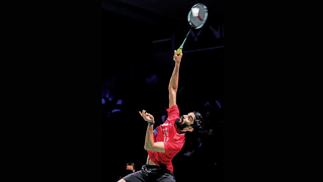 Srikanth lone loss on fine day for India