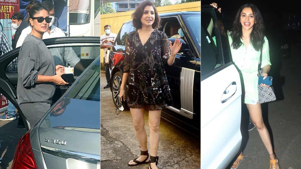 Anushka Sharma, Kareena Kapoor Khan, Rakul Preet Singh spotted