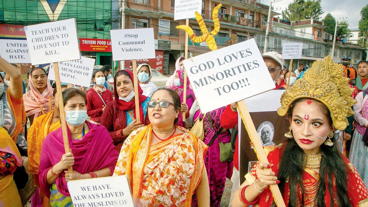 Teachers, protesters in Bangladesh seek new law to ensure religious freedom
