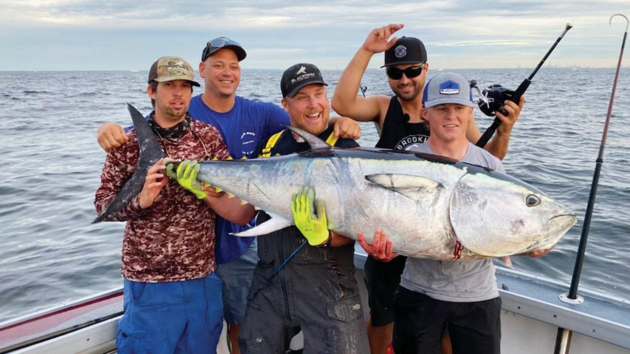 Colesanti, 29, is one of many NYC anglers targeting the unprecedented glut of trophy Atlantic bluefin tuna