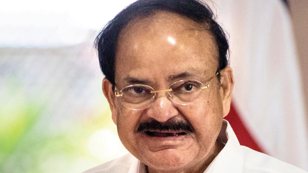 VP Venkaiah Naidu. File pic/AFP