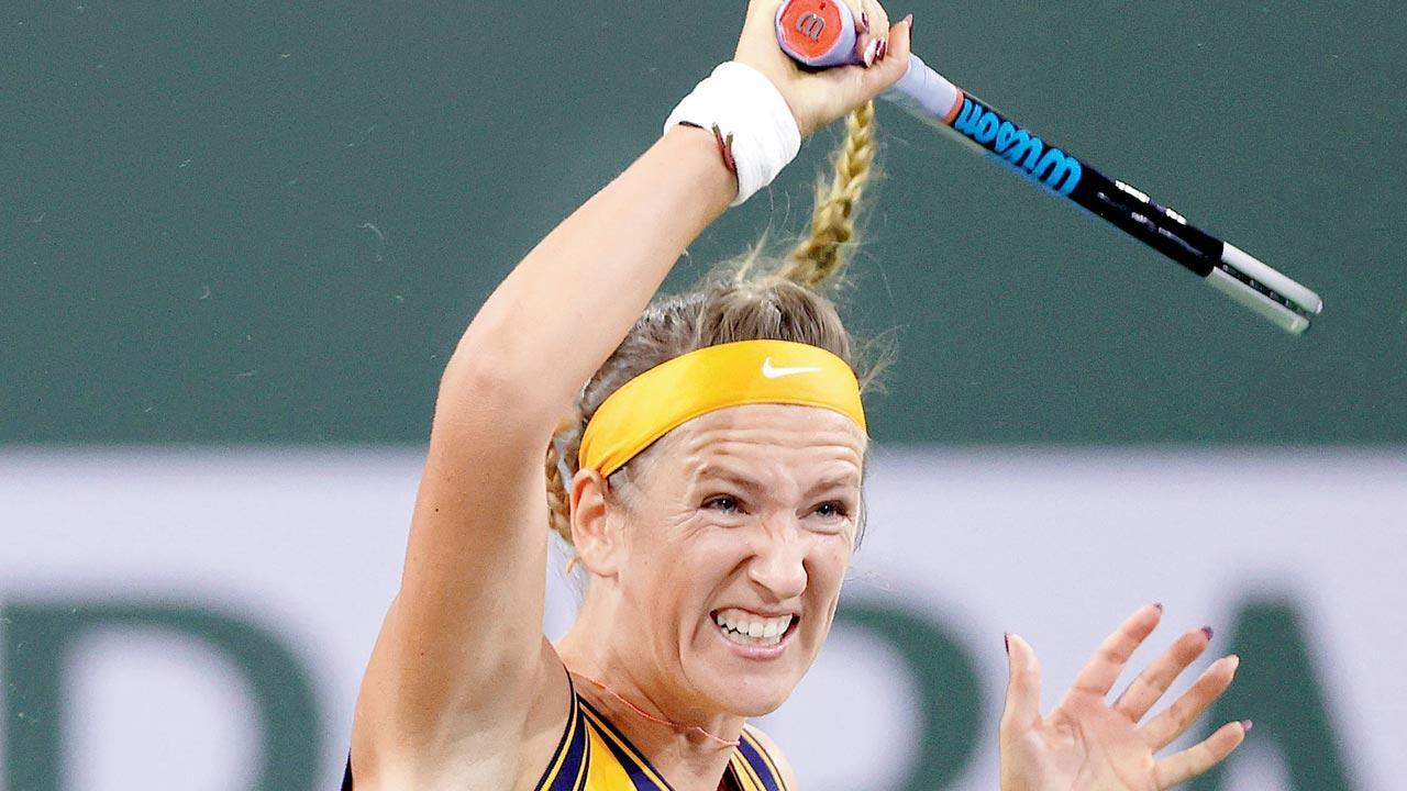Azarenka to play Badosa in Indian Wells final; Zverev, Tsitsipas suffer shock defeats