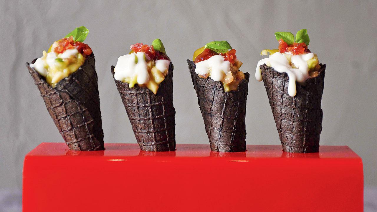 Wasabi cornetto