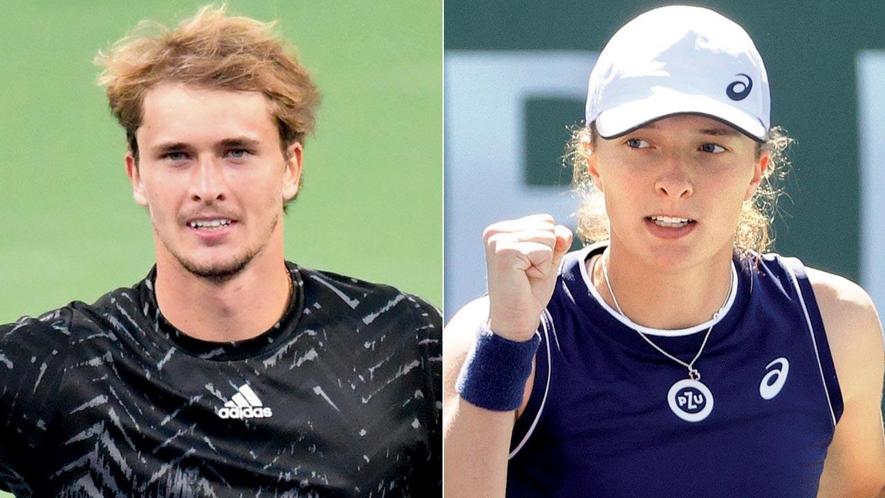 Zverev beats Murray; Iga Swiatek ousted