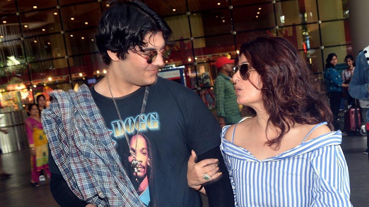 Twinkle Khanna spends lovely time with son Aarav