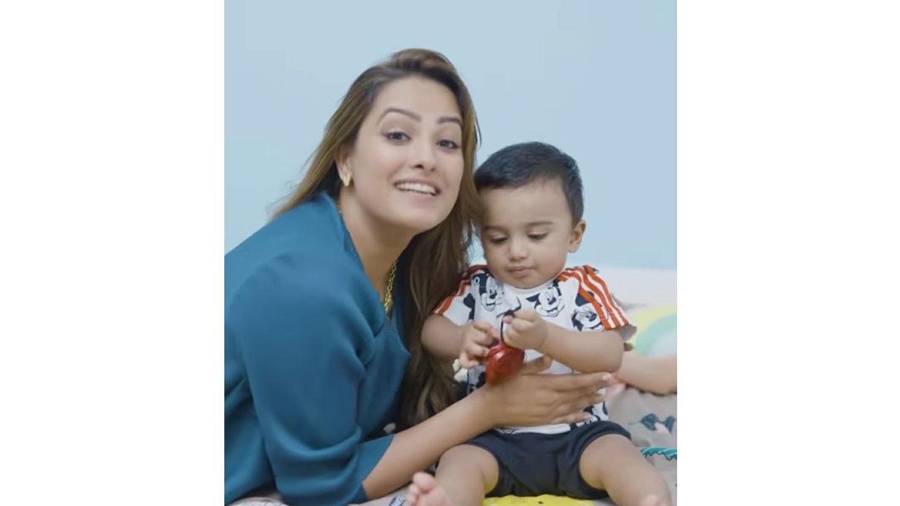 Anita Hassanandani:  My son Aaravv is the best gift I got this year