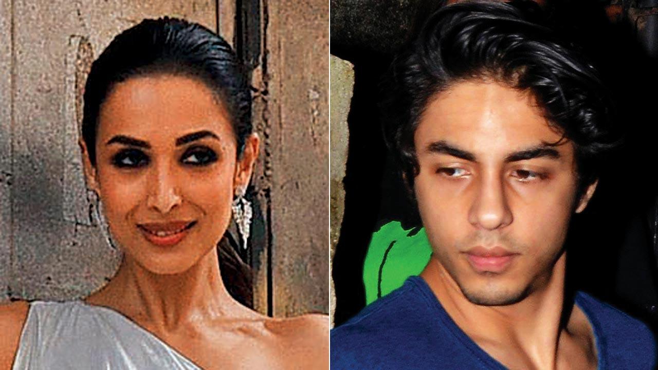 Malaika Arora and Aryan Khan