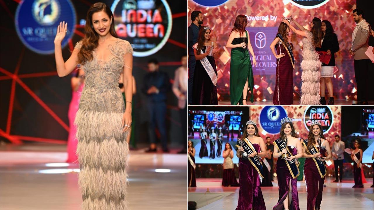  Malaika Arora crowned the winner of Mrs India Queen 2021- 'Pehchaan Meri' held in Goa