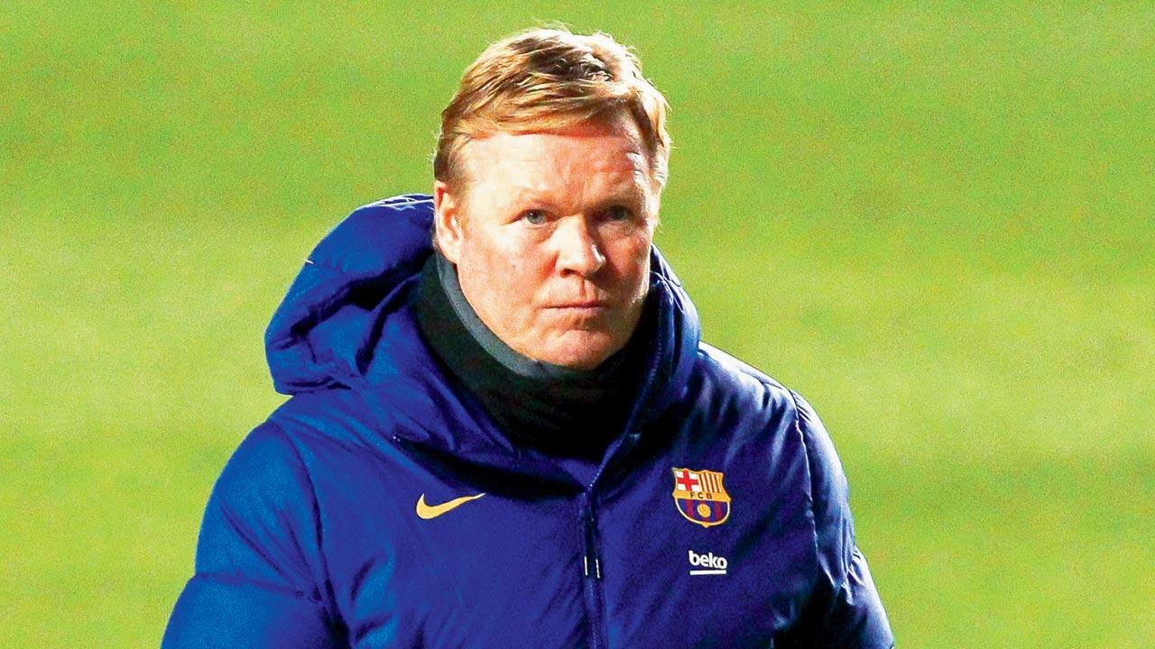 Barca boss Koeman