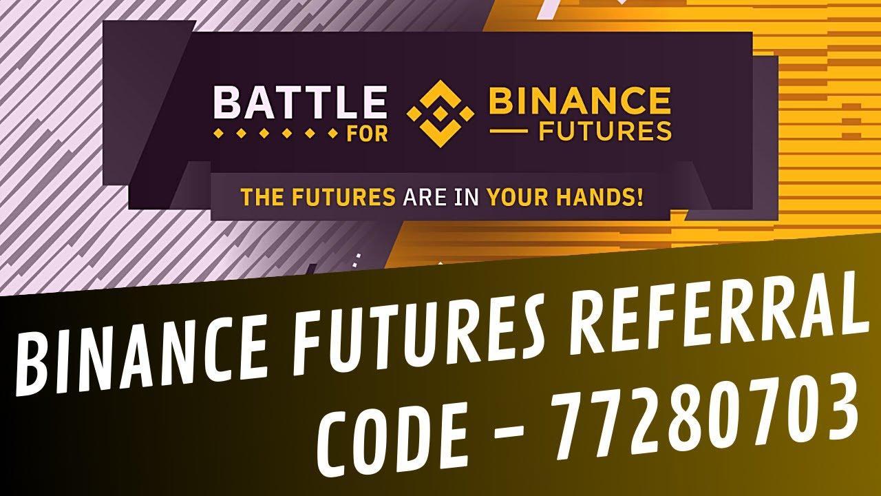 binance future referral code