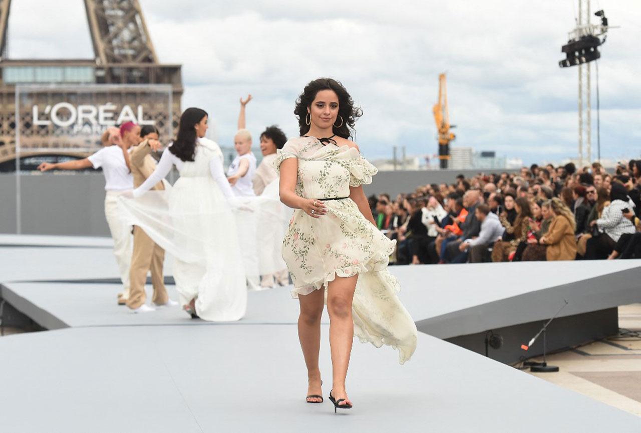 Cuban-American singer and song writer Camila Cabello also walked the ramp for this year’s Paris Fashion Week. 
 