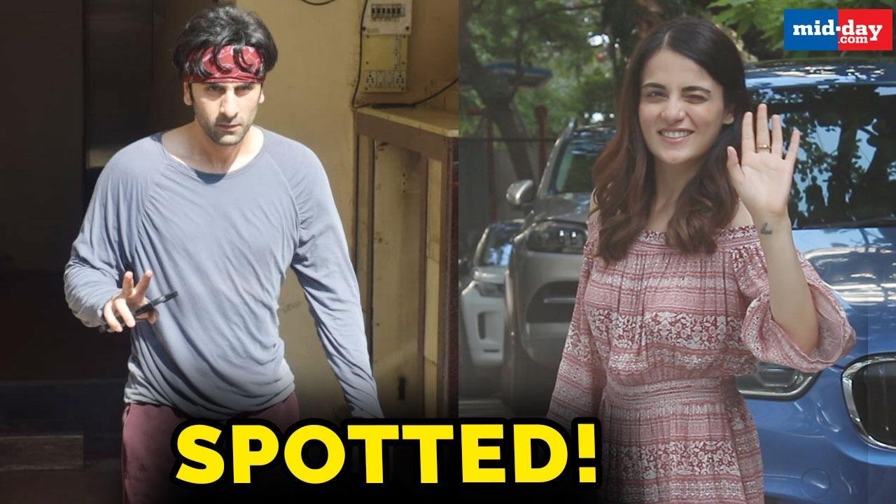 Spotted: Your favorite B-town celebrities on the streets of Mumbai