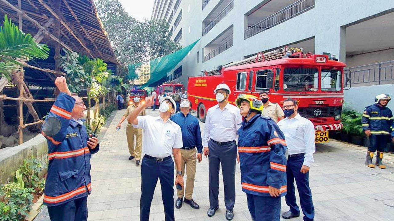 Currey Road high-rise blaze: Fire system didn’t work, say residents