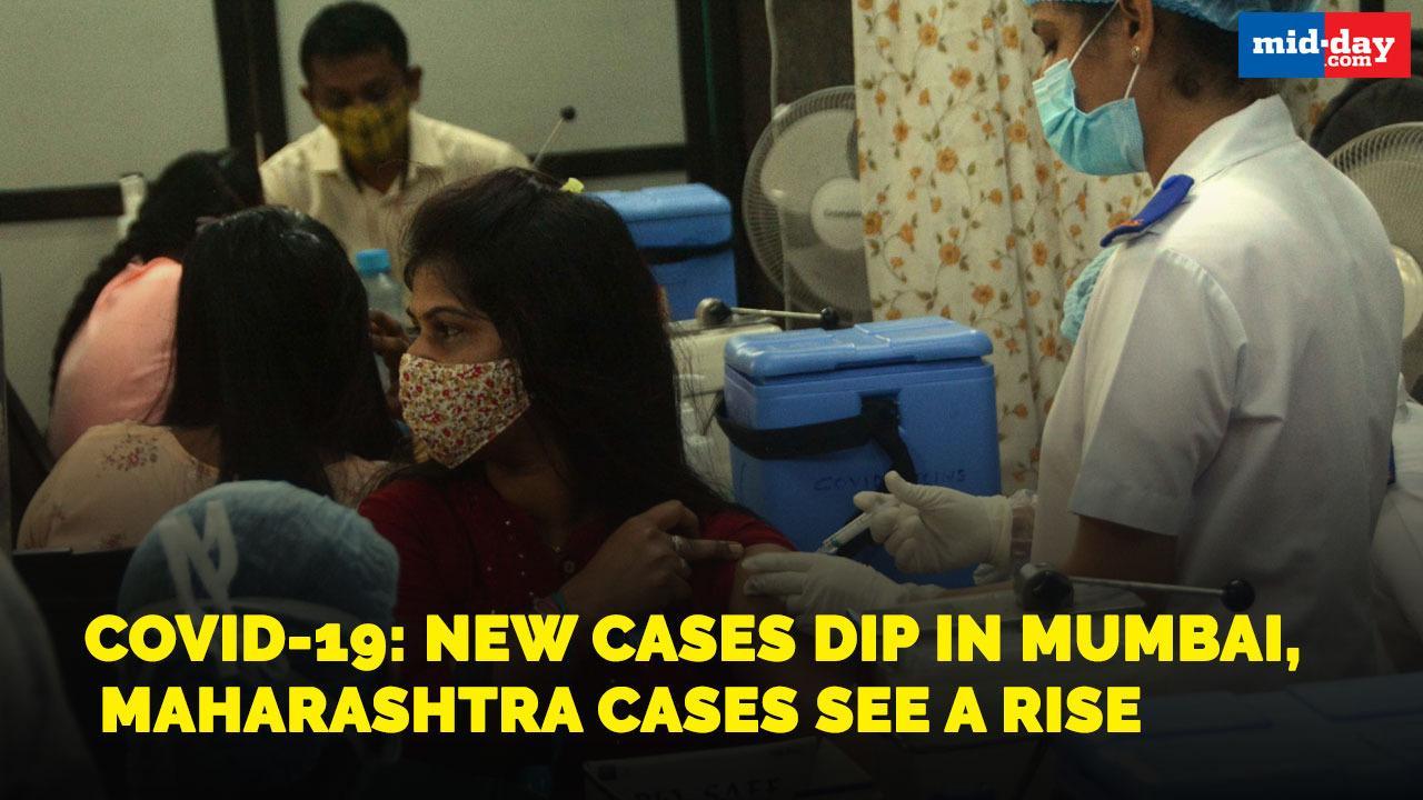 Covid-19: New cases dip in Mumbai, Maharashtra cases see a rise