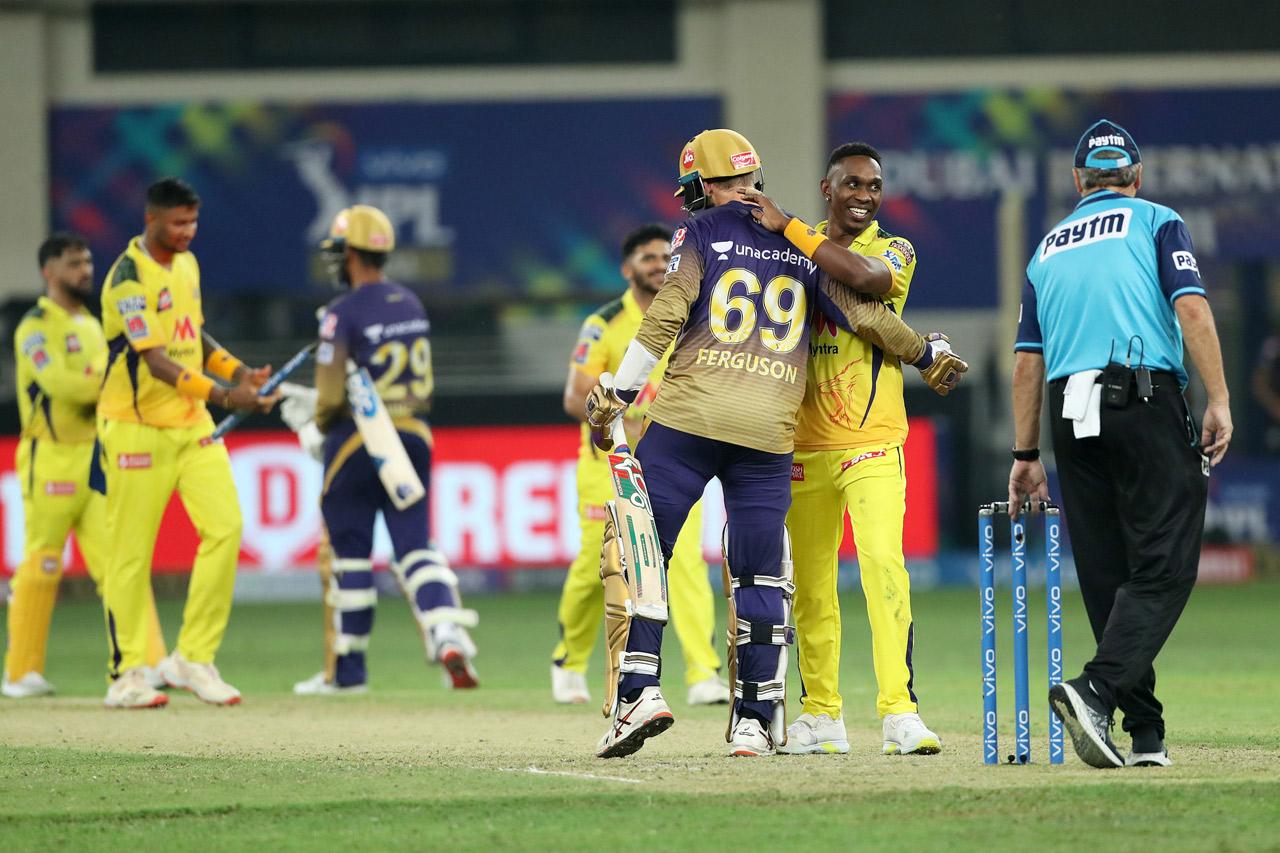 Chennai Super Kings celebrate their win in the final of the Indian Premier League 2021 between the Chennai Super Kings and the Kolkata Knight Riders. This was CSK's 9th final in 14 IPL tournaments. CSK did not play 2 seasons out of the 14