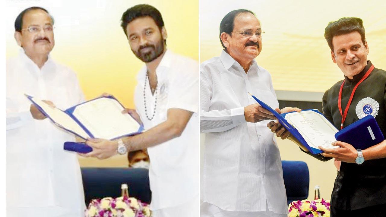 Manoj Bajpayee and Dhanush