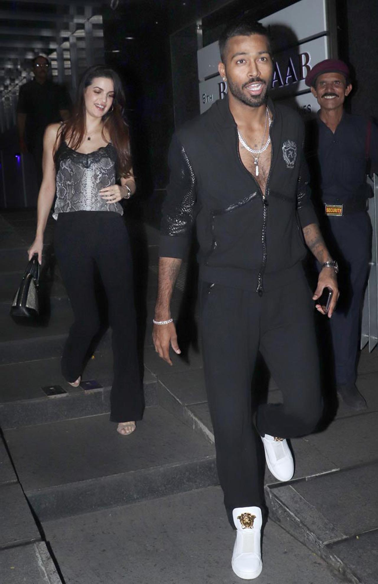 On New Year's Eve, Hardik Pandya shared a photo along with Natasa Stankovic with the both of them dressed in formal attire and wrote, 'Starting the year with my firework'. This was to confirm that the couple were dating. In pic - with Natasa Stankovic