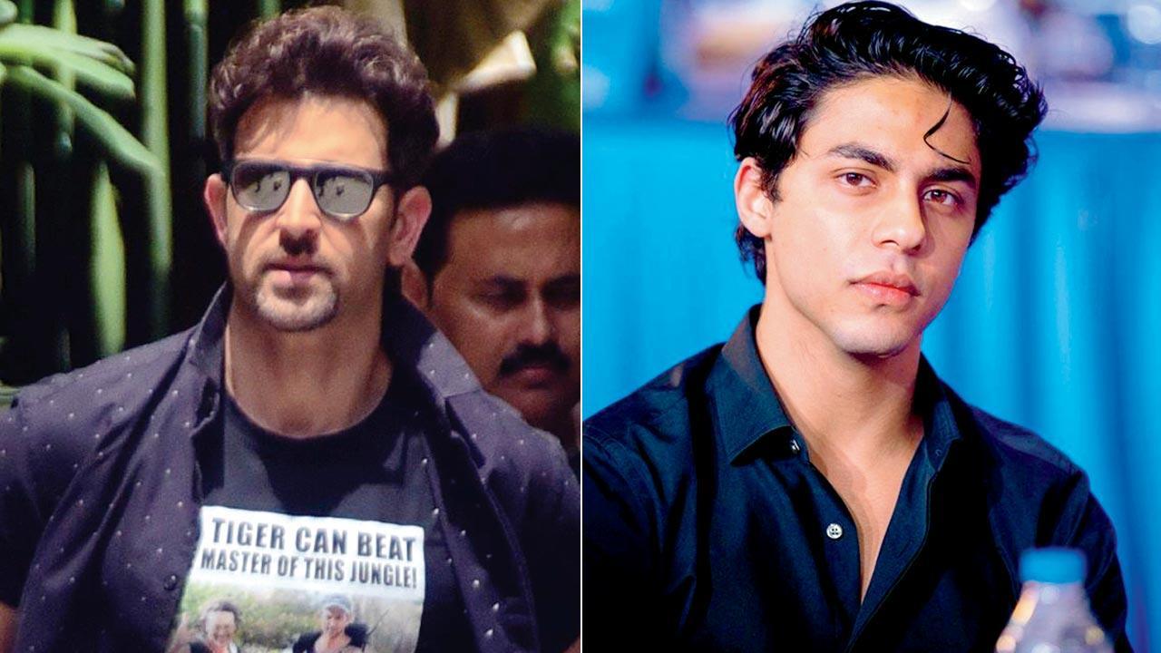 Have you heard? Hrithik Roshan extends support to Aryan Khan