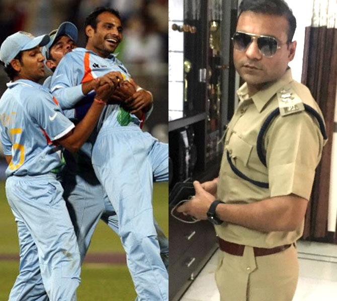 JOGINDER SHARMA: Everyone remembers the last over bowled at the 2007 World Twenty20 final! Former Indian seamer Joginder Sharma dismissed Misbah-Ul-Haq to help the team clinch the title. As of now, Joginder Sharma is at the post of a Deputy Superintendent of Police with the Haryana Police. From bagging wickets, Joginder now bags criminals. Not bad!