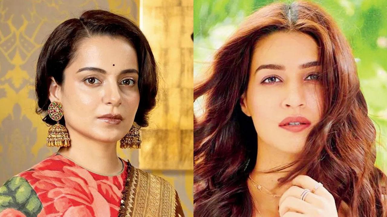 Navratri 2021 Day 4: Kangana Ranaut, Kriti Sanon dish out looks for orange inspiration