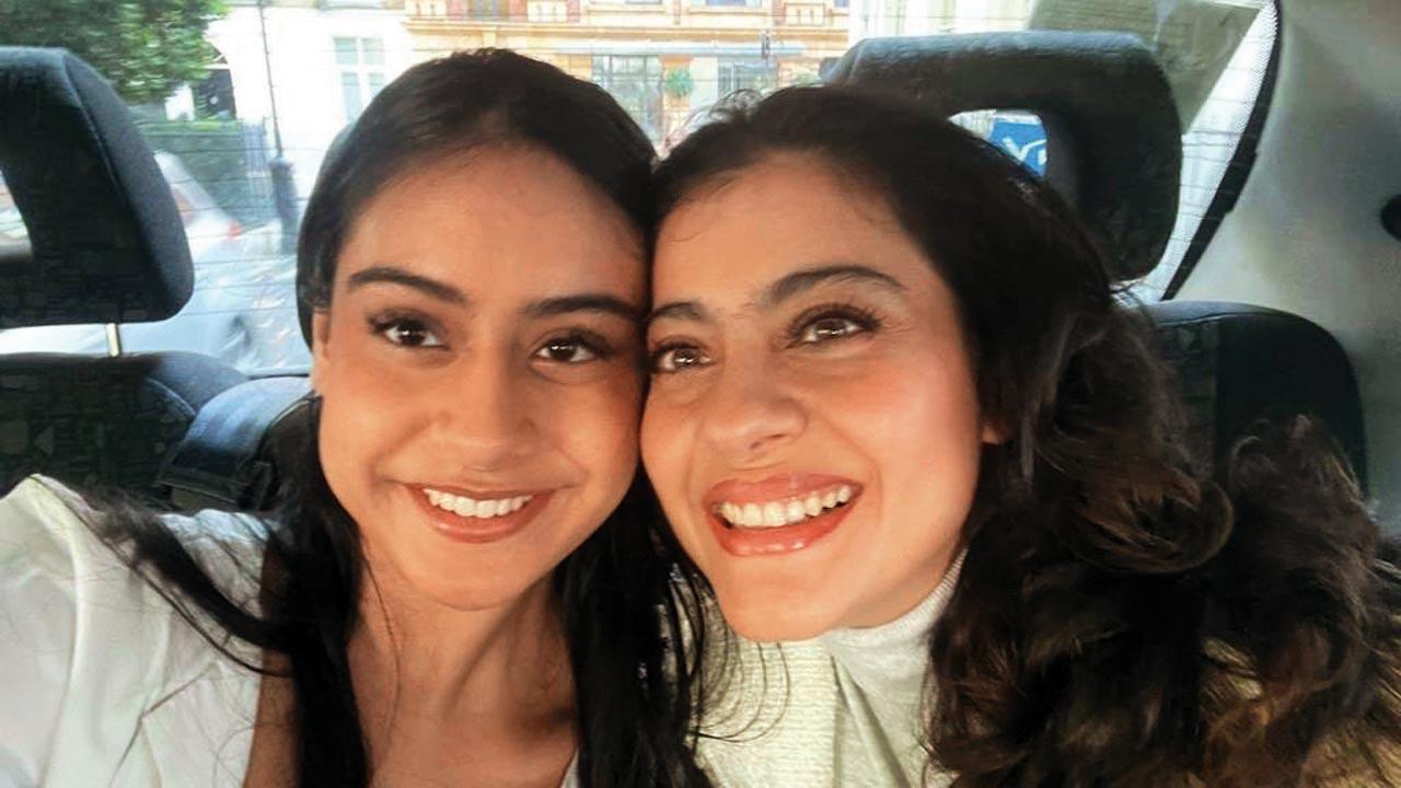Kajol is with daughter Nysa